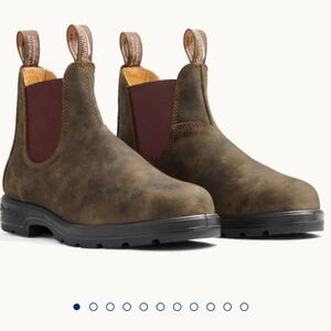 Blundstone Chelsea Boots Rustic Brown Bnib Nwt 6.5 Sz.